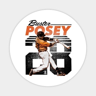 Buster Posey San Francisco Retro Magnet